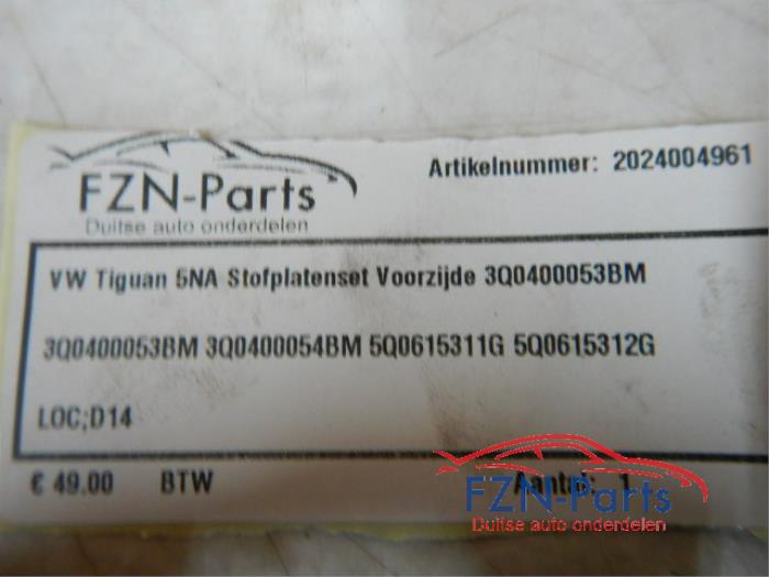 Remschoenset Volkswagen Tiguan (22742828)