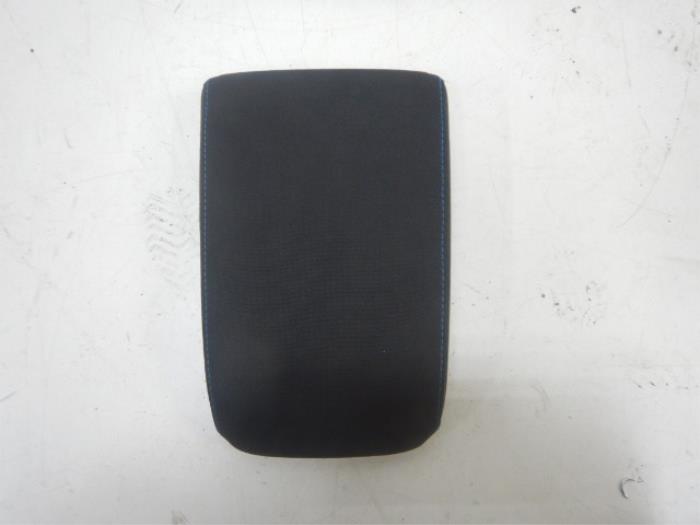 VW Golf 7 Middenarmsteun Stof Blauw Stiksel