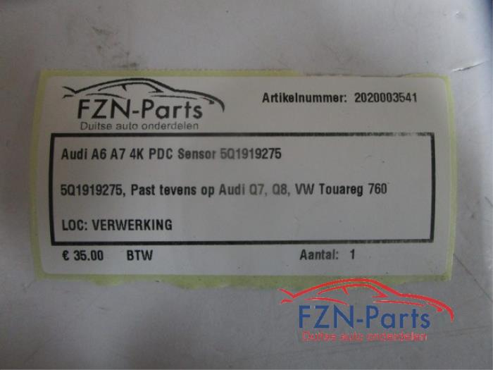 Audi A6 A7 4K PDC Sensor