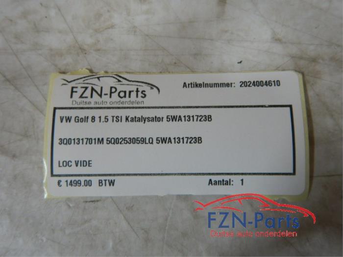 VW Golf 8 Katalysator 1.5 TSI