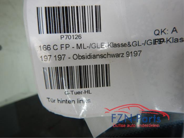 Portier 4Deurs links-achter Mercedes ML-Klasse (22723567)