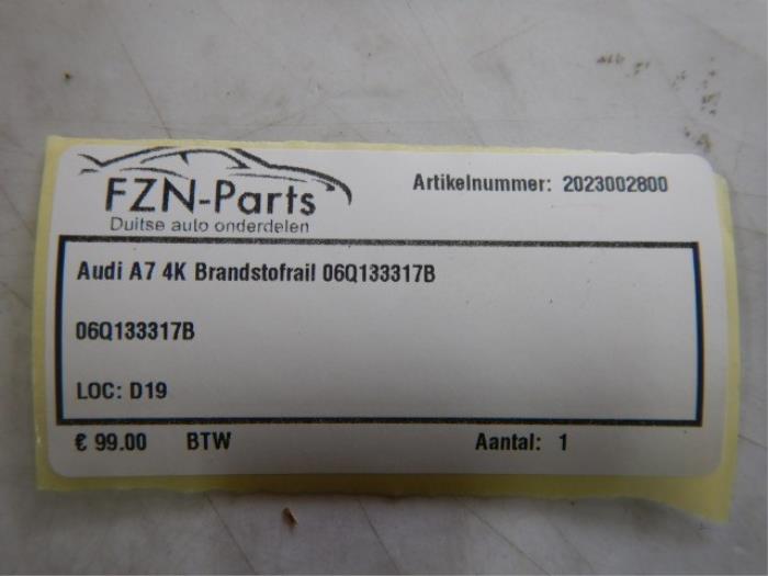 Audi A7 4K Brandstofrail