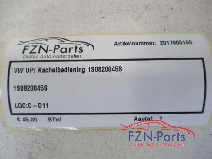 VW UP! Kachelbediening