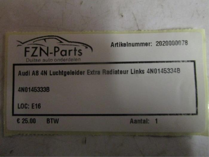 Luchtgeleider Audi A8 (22735666)