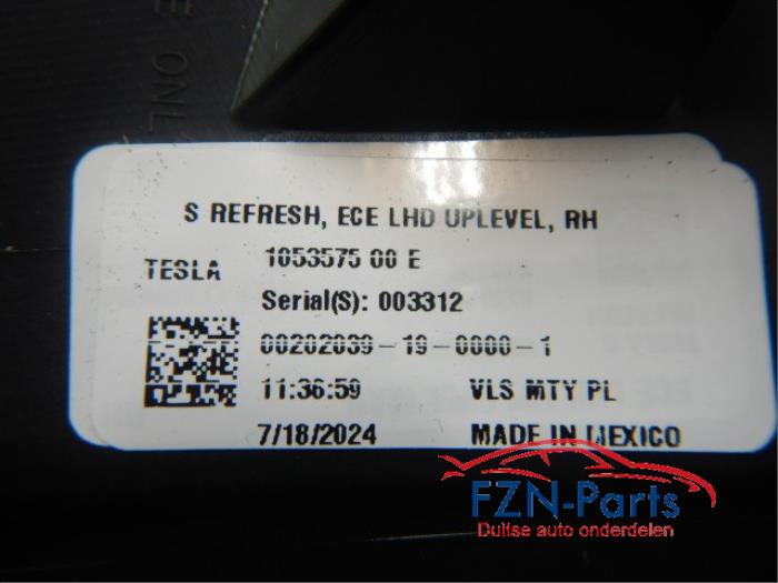 Tesla Model S Facelift LED Koplamp Rechts