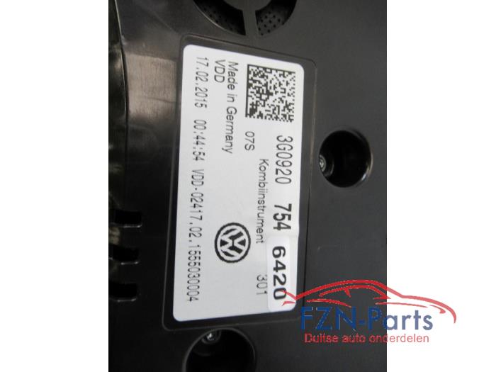 VW Passat B8 GTE Tellerunit Kilometerteller