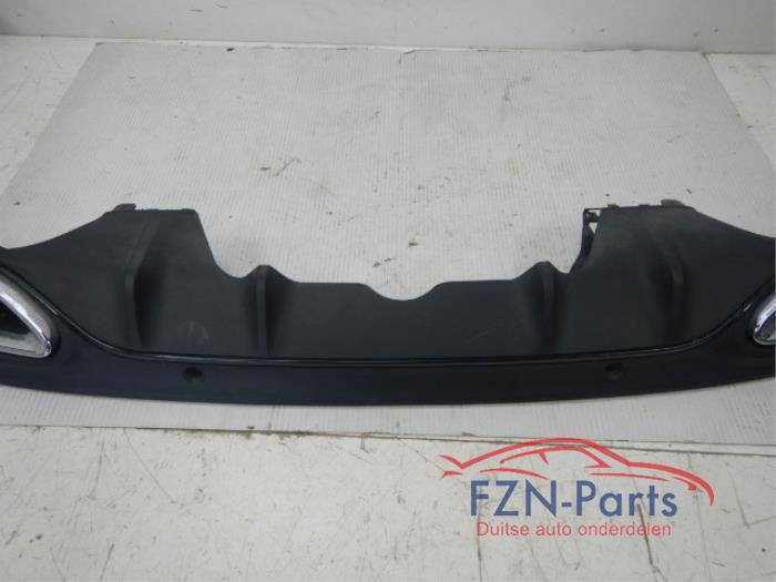 Mercedes-Benz W205 C-Klasse Diffuser AMG-Line Chrome Hoogglans Zwart