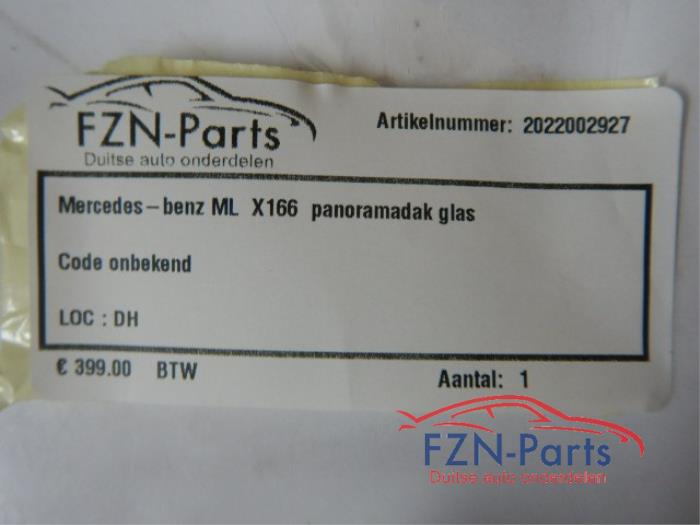 Schuifdak Glas Mercedes GLE (22729944)