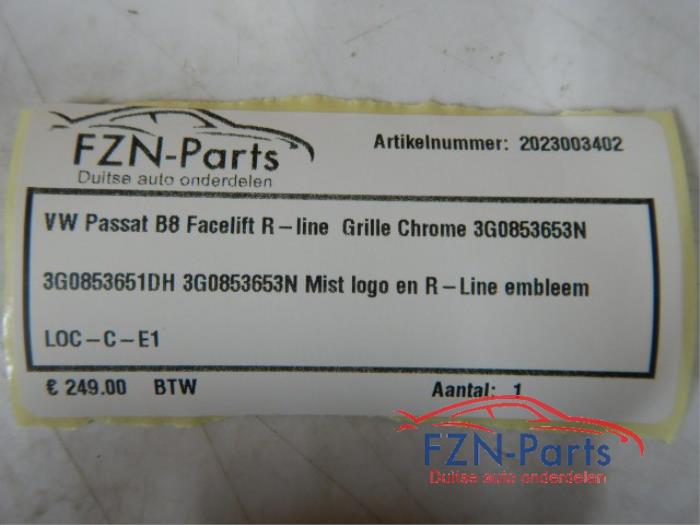 Embleem Volkswagen Passat (22726703)