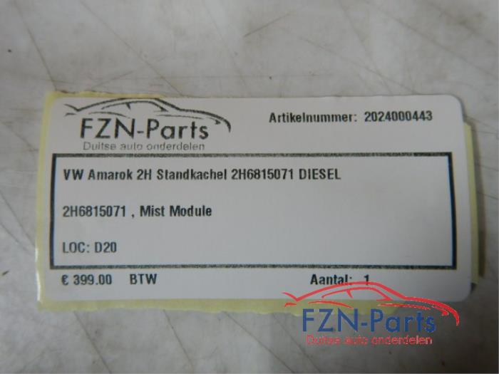 Standkachel Volkswagen Amarok (22730730)