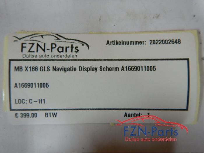 Navigatie Display Mercedes ML-Klasse (22736841)