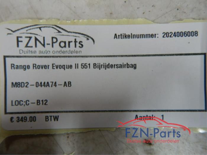 Airbag rechts (Dashboard) Landrover Evoque (22738741)