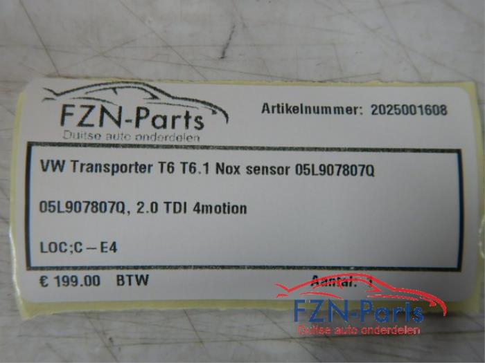 VW Transporter T6 T6.1 Nox sensor