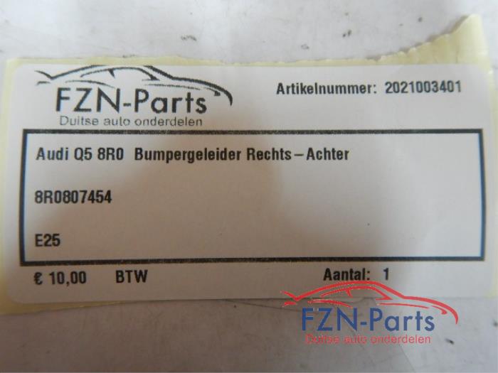 Audi Q5 8R0 Bumpergeleider Rechts-achter