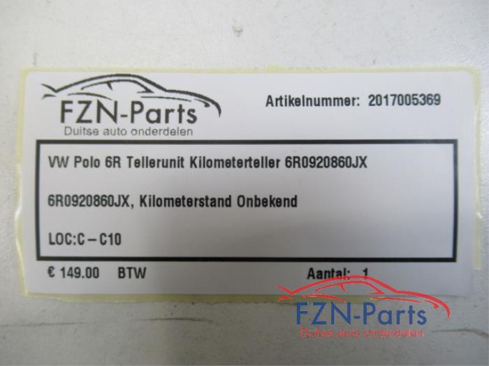 Kilometerteller KM Volkswagen Polo (22735315)