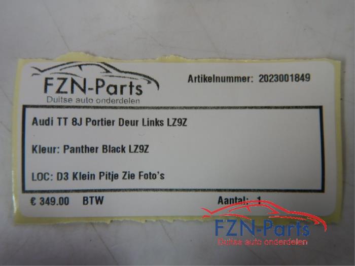Portier 2Deurs links Audi TT (22743677)