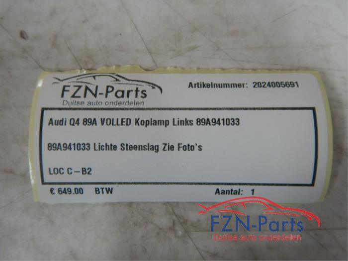 Koplamp links Audi Q4 (22721472)