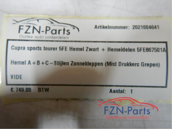 Hemelbekleding Seat Leon (22734563)