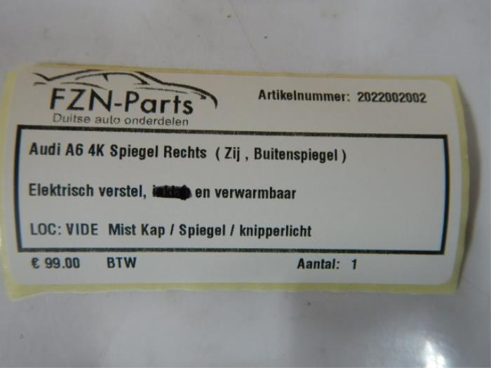 Buitenspiegel rechts Audi A6 (22724580)