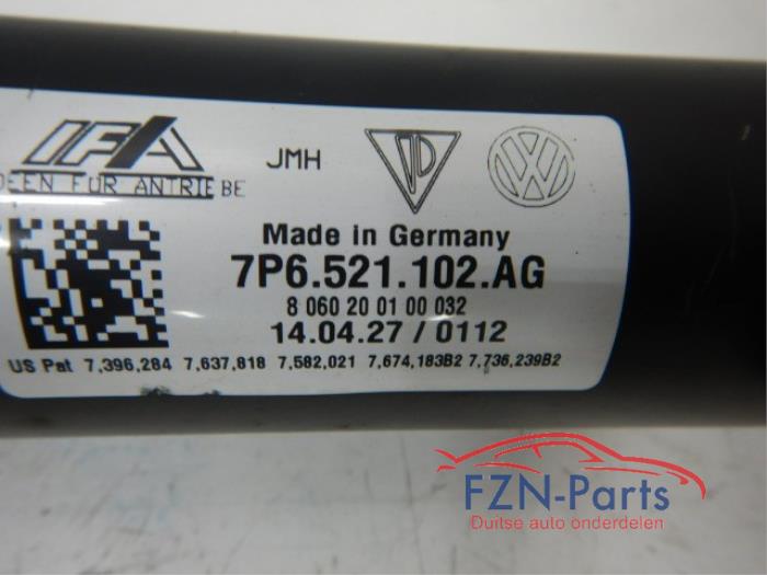 Tussenas Volkswagen Touareg (22741455)