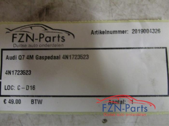 Audi Q7 4M Gaspedaal