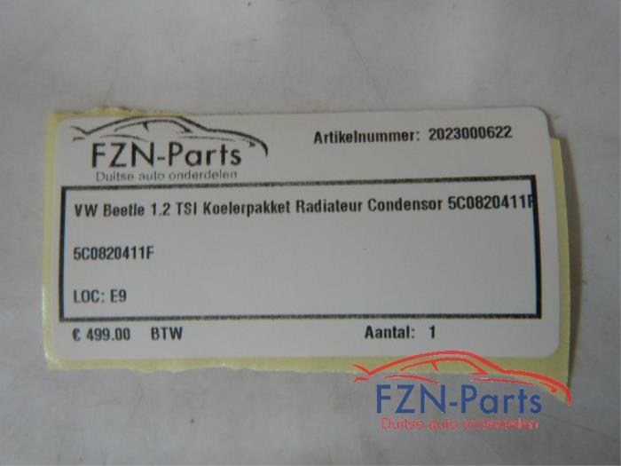 VW Beetle 1.2 TSI Koelerpakket Radiateur Condensor