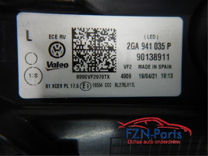 VW T-Roc 2GA Koplamp VOLLED Links