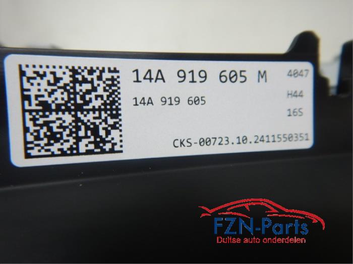 VW Golf 8 Facelift Multimedia Display scherm