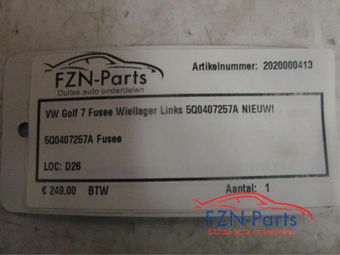 VW Golf 7 Wiellager Links