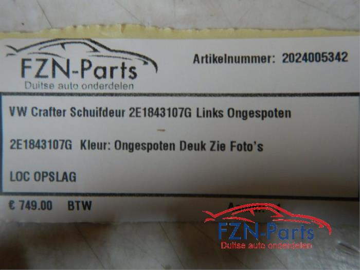 Schuifdeur links Volkswagen Crafter (22738977)