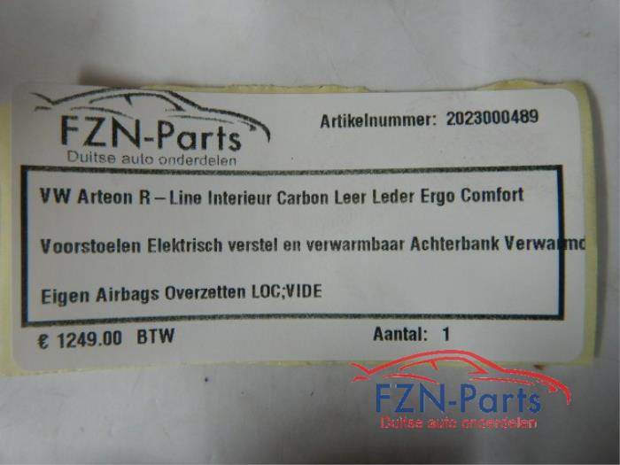 Bekleding Set (compleet) Volkswagen Arteon (22742407)