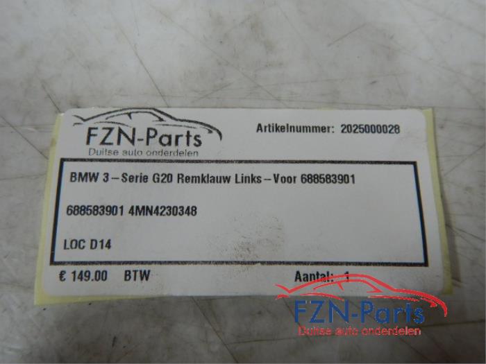 Remklauw (Tang) links-voor BMW 3-Serie (22732288)