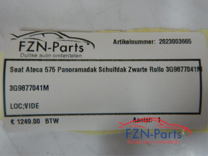 Panoramadak Seat Ateca (22729947)