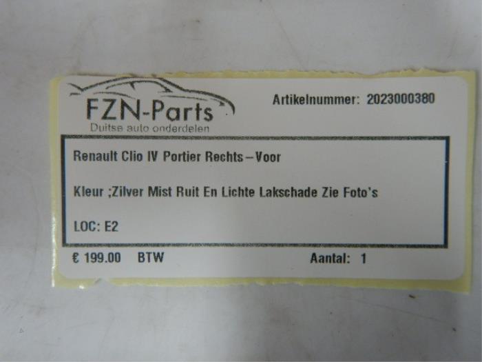 Portier 4Deurs rechts-voor Diversen (22723101)