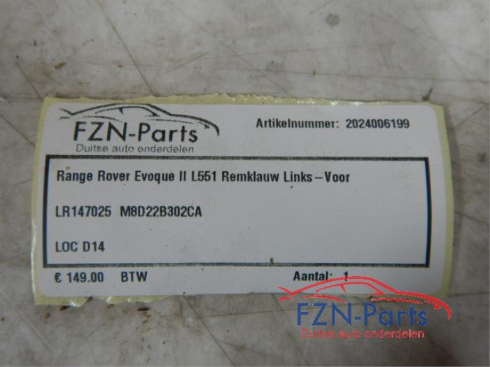 Remklauw (Tang) links-voor Landrover Evoque (22732273)