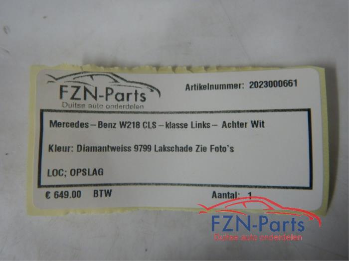 Portier 4Deurs links-achter Mercedes CLS-Klasse (22742778)