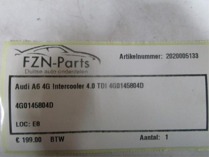 Intercooler Audi A6 (22735061)
