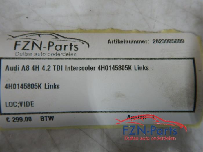 Audi A8 4H 4.2 TDI Intercooler