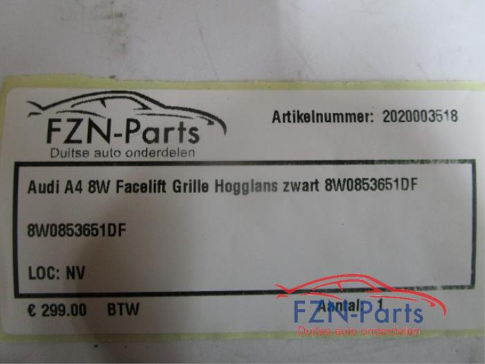Grille Audi A4 (22726677)
