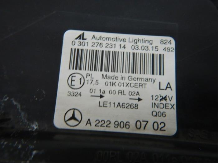Mercedes-Benz S-Klasse W222 Intelligent ILS Koplamp Links