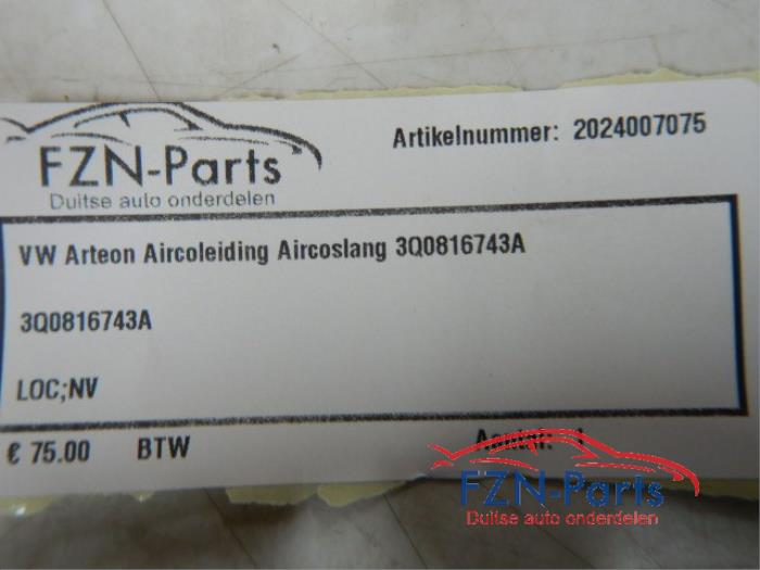 VW Arteon Aircoleiding Aircoslang