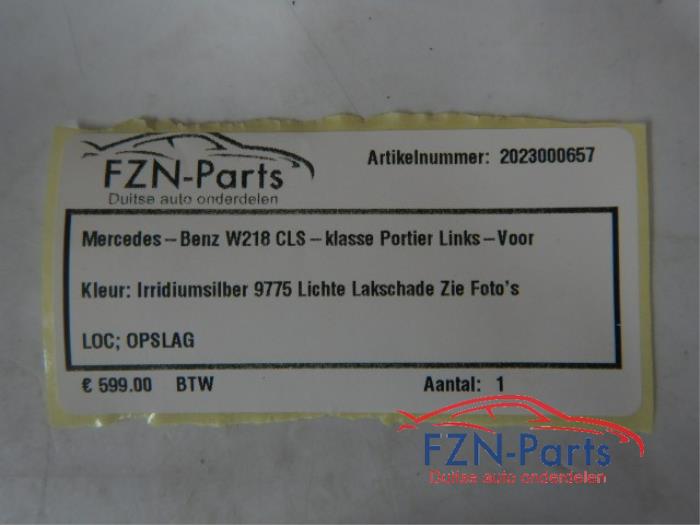 Portier 4Deurs links-voor Mercedes CLS-Klasse (22723300)