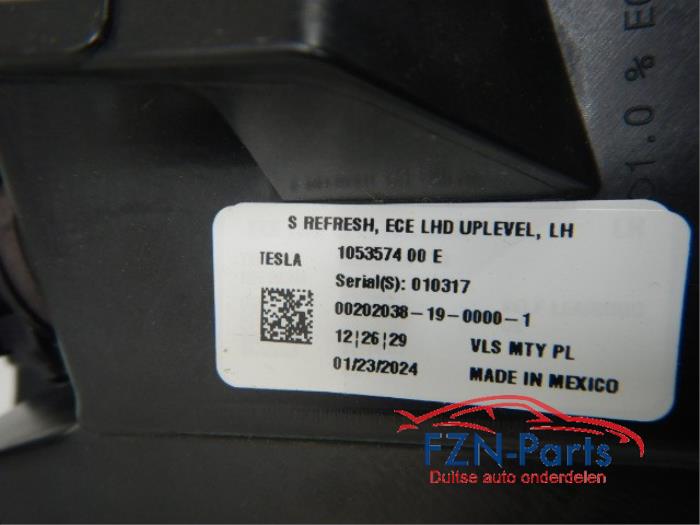 Tesla Model S Facelift LED Koplamp Links
