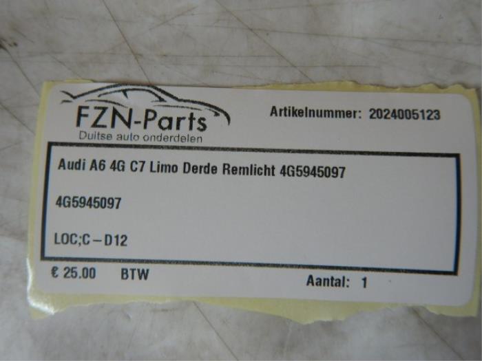 Extra Remlicht midden Audi A7 (22734044)