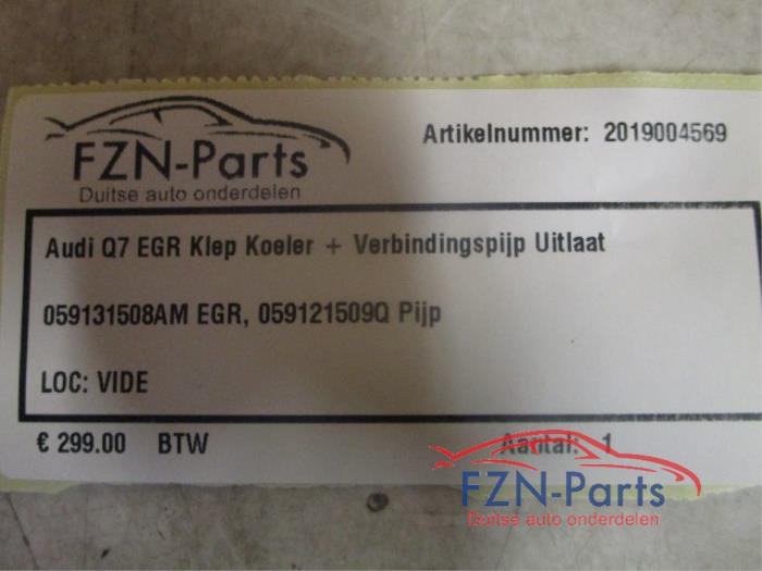 EGR koeler Audi Q7 (22745028)