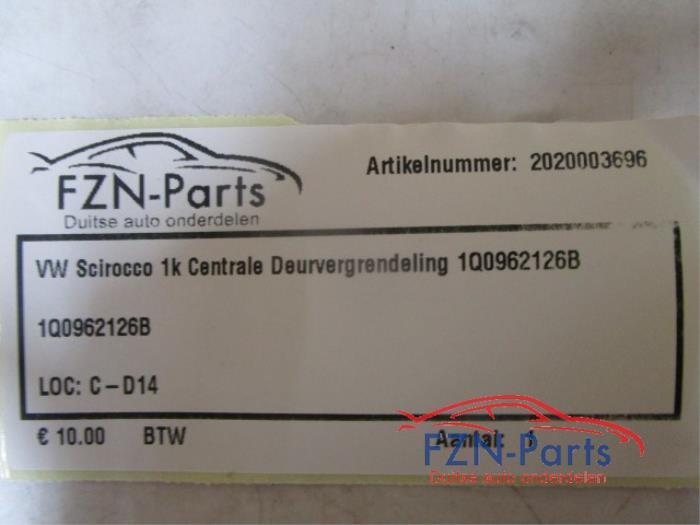 Centrale deurvergrendeling Schakelaar Volkswagen Scirocco (22738724)