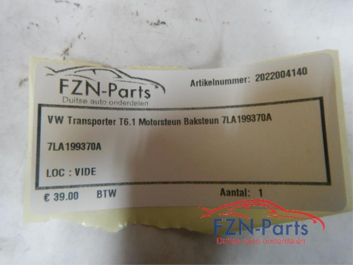 VW Transporter T6.1 Motorsteun Baksteun