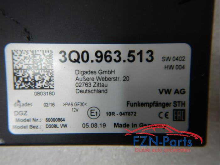 Standkachel Volkswagen Passat (22730735)