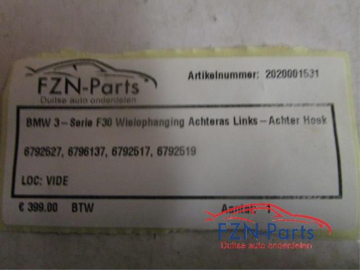 BMW 3-Serie F30 Wielophanging Achteras Links-achter Hoek