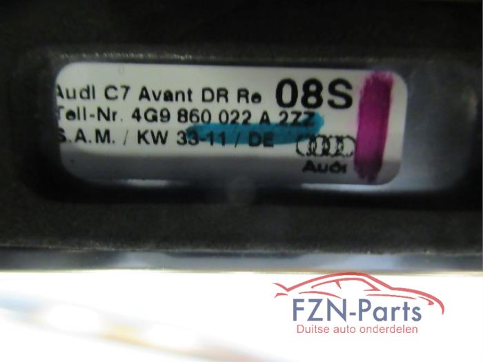Audi A6 4G Dakdragers Dakrails Mat-Chrome Set